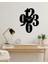 Serisi Metal Duvar Saati -Ev Dekorasyon - 50 X 65 - Cm - Siyah - Clock-150 2