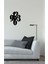 Serisi Metal Duvar Saati -Ev Dekorasyon - 50 X 65 - Cm - Siyah - Clock-150 3