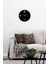 Zar Metal Duvar Saati -Ev Dekorasyon - 40 X 40 - Cm - Siyah - Clock-180 4