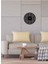 Illüzyon Metal Duvar Saati -Ev Dekorasyon - 50 X 50 - Cm - Siyah - Clock-228 1