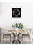 Modern Metal Duvar Saati -Ev Dekorasyon - 50 X 50 - Cm - Siyah - Clock-001 3