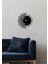 Serisi Metal Duvar Saati -Ev Dekorasyon - 50 X 44 - Cm - Siyah - Clock-244 2