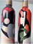 Yerli Kadın Desenli Yağdanlık Seti, Sosluk ve Sirkelik Seti, 750 ml Zeytinyağı Sıvıyağ Şişesi Set 5