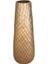 421054 "nılgaut" Fırçalanmış Pirinç Dekoratif Metal Vazo 40,5cm Yüksekliğinde 3