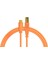 Chroma Cables Usb-C To B - 1.5mt | Neon Orange 1