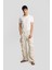 Gabardın Keten Kargo Pantolon 4