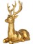 427807 "ransıkı" 30,5cm Yüksekliğinde Gold Dekoratif Geyik 2