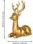 427807 "ransıkı" 30,5cm Yüksekliğinde Gold Dekoratif Geyik 4
