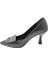 Starchic Kadın Suni Deri Stiletto - Starchic - Siyah - 38 2