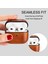 Juni Apple Airpods 3.nesil Uyumlu Deri Kılıf TN11 Taba 2