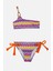 4907 Turuncu Tek Omuz Kız Çocuk Bikini Takımı 1