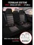 Ford Kuga Selective 5k 2.0 Tdci 140 P.shift 2010 Uyumlu Jakar Oto Koltuk Kılıfı Tam Set Siyah-Kırmızı 4