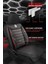 Mini Paceman (R61) Cooper S 1.6 (190 Hp) All4 2015 Uyumlu Jakar Oto Koltuk Kılıfı Tam Set Siyah-Kırmızı 2