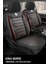 Citroen C-Elysee (Phase I 2012) 1.6 Vti (115 Hp) 2017 Uyumlu Jakar Oto Koltuk Kılıfı Tam Set Siyah-Kırmızı 1