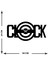 Modern Text Metal Duvar Saati -Ev Dekorasyon - 50 X 24 - Cm - Siyah - Clock-086 1