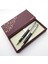 ® S357 Siyah Krom Roller Kalem + Tükenmez Kalem Set | Isme Özel Kalem | Hediyelik Kalem 2