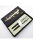 ® S333 Slim Siyah Krom Kalem Seti - Roller Kalem + Tükenmez Kalem Set | Isme Özel Kalem | Hediyelik Kalem 1