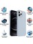 Apple iPhone 12 Pro Max Kılıf Lansman Premium Silinebilir Açık Mavi Silikon 2