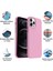 Apple iPhone 12 Pro Max Kılıf Lansman Premium Silinebilir Pembe Silikon 2