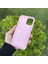 Apple iPhone 12 Pro Max Kılıf Lansman Premium Silinebilir Pembe Silikon 5