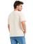 100% Pamuk Basic Fit Bisiklet Yaka Bej Erkek T-Shirt - Alpha 2