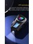 2 Intercom Bağlantılı Radyolu LCD Ekranlı Işıklı Su Geçirmez Motorcu Kask Kulaklık Müzik Çalar 2