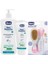 Göz Yakmayan Saç Ve Vücut Şampuanı 750ml, Baby Moments Doğal Pişik Kremi 100ml,Tarak&Fırça Seti Pembe 1
