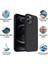 Apple iPhone 12 Pro Max Kılıf Lansman Premium Silinebilir Siyah Silikon 2