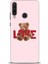 Huawei Y6P Kılıf Hd Baskılı - Love Bear + 9h Nano Ekran Koruyucu 1