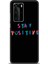 Huawei P40 Pro Kılıf Hd Baskılı - Stay Positive + 9h Nano Ekran Koruyucu 1