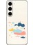 Samsung S24 Uyumlu Bulutlu Gökyüzü Desenli Silikon Kılıf 1