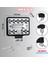 Off Road 3 Inç Led Çalışma Lambası 12-24v Traktör Tır Kamyon Atv Yüksek Performanslı Sis Farı Metal 5