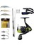 Okuma Levrek-Çipura Spin Olta Seti Okuma Wave Power 8'0 2.44 cm 15-40 gr 2 Parça Spin Kamışı&okuma Fin Chaser x FNX-40NG Blue 1bb Olta Makinesi 1