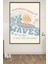 A3 Waves Baskılı Poster 1
