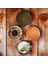 Ayşe Serhoşoğlu Home Design 4'Lü Dekoratif Duvar Tabağı, Bohem Duvar Tabağı, Afrikan Duvar Tabağı, Dekoratif Duvar Aksesuarı 1
