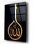 Cam Tablo Allah Cellacelalü -Duvar Dekorasyonu - Ev Dekorasyonu Dk 5