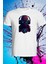Spider Man Özel Koleksiyon Ön Taraf Baskılı Beyaz T-Shirt Tişört 2