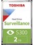 Toshıba S300, HDWT720UZSVA, 3.5", 2tb, 128MB 5400 Rpm, 7/24 Güvenlik HDD 1