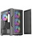 1st Player Trılobıte T7 Siyah 650W 80+ Argb 4X12CM Fan Temperli Cam Mesh USB 3.0 Atx Kasa 3
