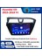 Hyundai I20 2015-2018 Android Kablosuz Carplay Navigasyon Multimedya 9 Inch Ekran 4G Ram+ 32GB Hafıza Çerçeve ve Arka Görüş Kamerası ile 1