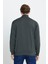 Pamuklu Standart Fit Normal Kesim Dik Yaka Cepli Esnek Sweatshirt 5