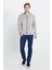 Pamuklu Standart Fit Normal Kesim Dik Yaka Cepli Esnek Sweatshirt 2