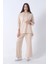 Taş Yanları Bağlamalı Kapüşonlu Tunik Pantolonlu Takım 46377.50 3