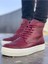 Cbt Vulcanized Lace Up Bordo Erkek Bot 3