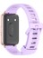 Samsung Galaxy Fit 3 Için Düz Delikli Silikon Kayış (Yurt Dışından) 4