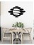 - Tornado Moon Metal Duvar Tablosu - Ev Duvar Dekorasyonu - 40 X 60 - Cm -Siyah - Deco-065 1
