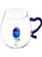 Kitchen Borosilikat Cam Lale Figürlü Kupa - 400 ml 2