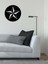 - Rosco Yıldız Metal Duvar Tablosu - Ev Duvar Dekorasyonu - 50 X 50 - Cm -Siyah - Deco-097 4