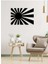 - Sunlight Metal Duvar Tablosu - Ev Duvar Dekorasyonu - 80 X 60 - Cm -Siyah - Deco-158 1
