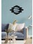 - Tornado Moon Metal Duvar Tablosu - Ev Duvar Dekorasyonu - 40 X 60 - Cm -Siyah - Deco-065 2